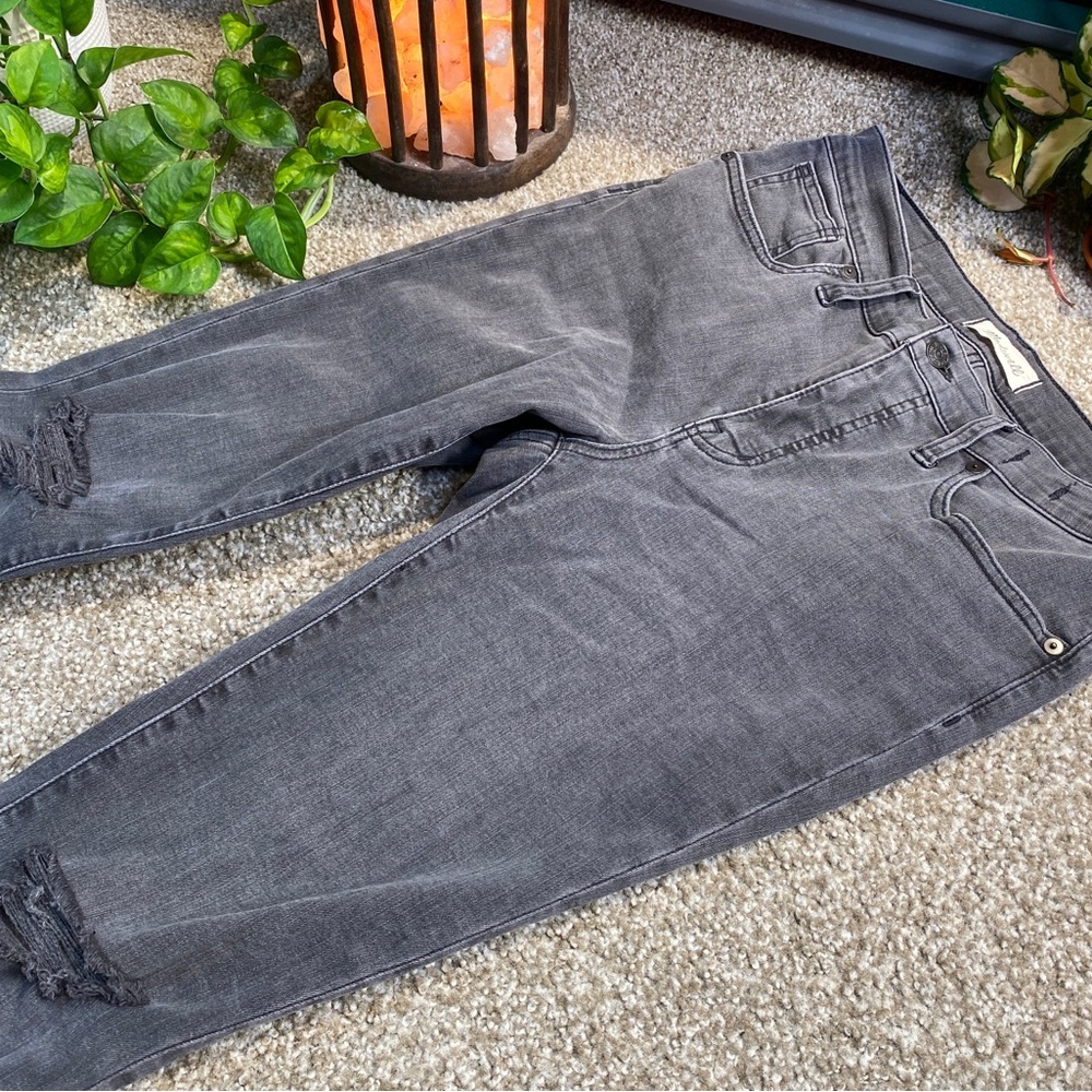 Madewell High Waiste Ripped skinny Jeans